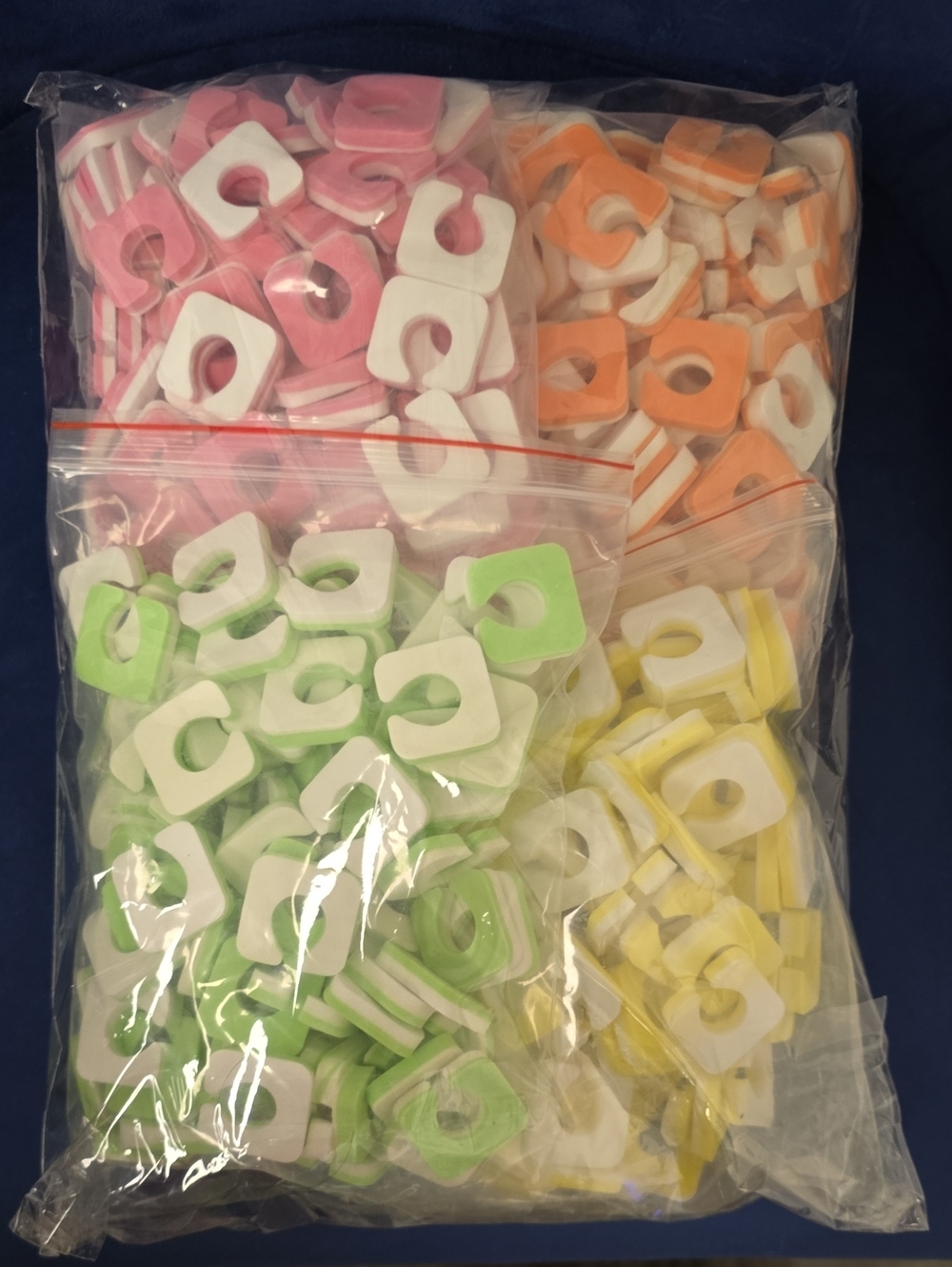 Toe Seperarors 400 Pieces 100/ Color 6 Packs Total Available